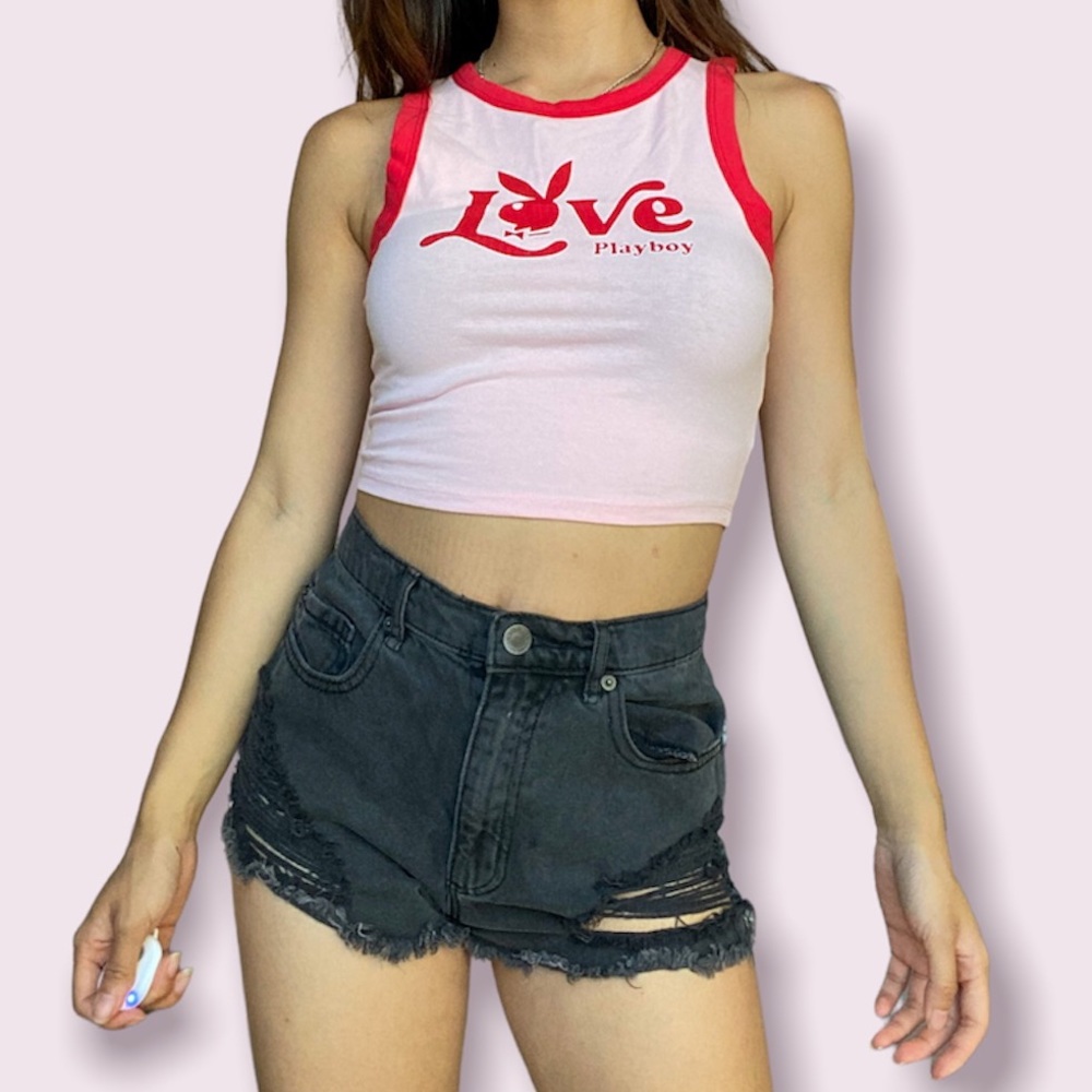 Playboy Logo Graphic Tanktop